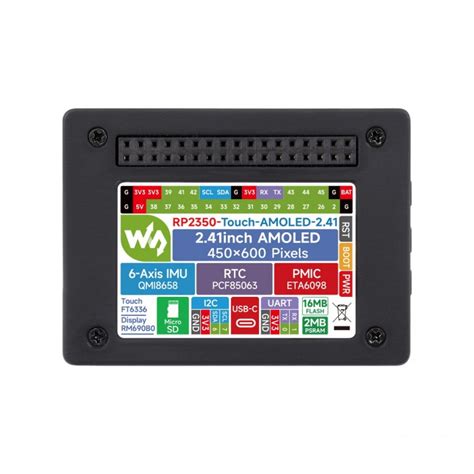 Buy RP2350 2.41inch AMOLED Touch Display Development Board, 450 × 600 ...