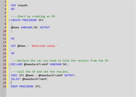 Image result for Output Parameters SQL