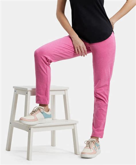 Buy Super Combed Cotton Elastane Slim Fit Trackpants With Side Pockets ...