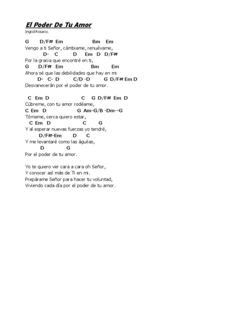 Image result for En Tu Poder Letras