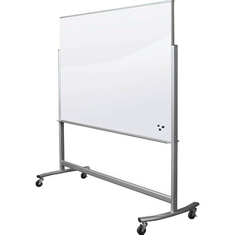 Balt Visionary Move Mobile Magnetic Glass Whiteboard 74951 B&H