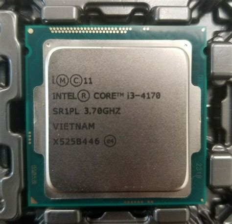 Intel i3-4170 Haswell 3.7GHz 5.0GT/s 3MB Socket LGA 1150 (SR1PL) Deskt ...