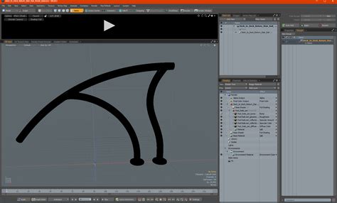 3D model Deck to Deck Return Stair Rail | 3D Molier International