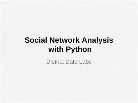 Image result for NetworkX Python Social Media