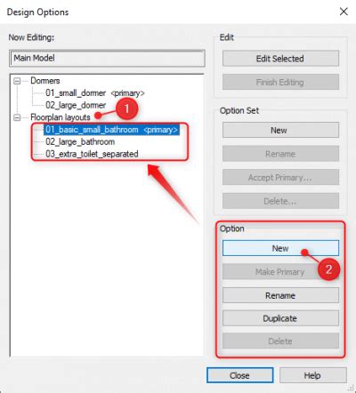 Revit Design Options Explained 的图像结果