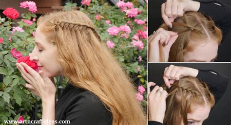 Image result for Tutorial On Waterfall Braid
