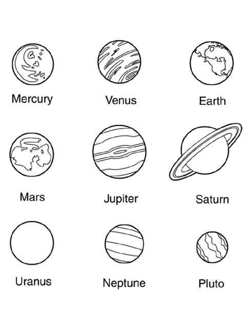 Image result for Planets Solar System Drawing