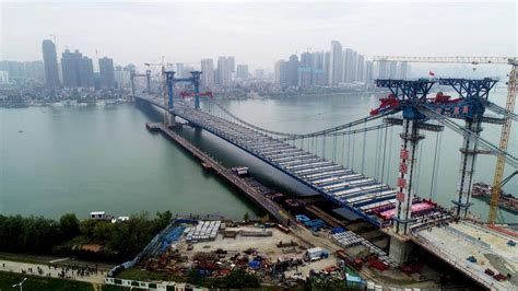 在汉央企中交二航局承建，襄阳庞公大桥主桥今天合龙-搜狐大视野-搜狐新闻
