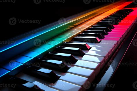 Colorful Piano Images