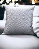 Buy Erba Quilted Cushion Cover 18" x 18" | Grey Color Home & Kitchen ...