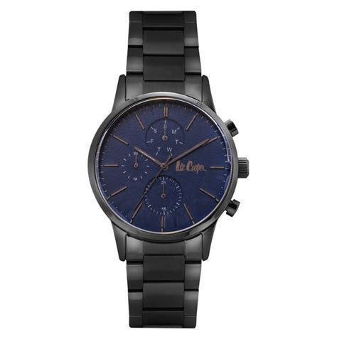 Buy Online Lee Cooper Quartz Multifunction Blue Dial Watch for Men ...