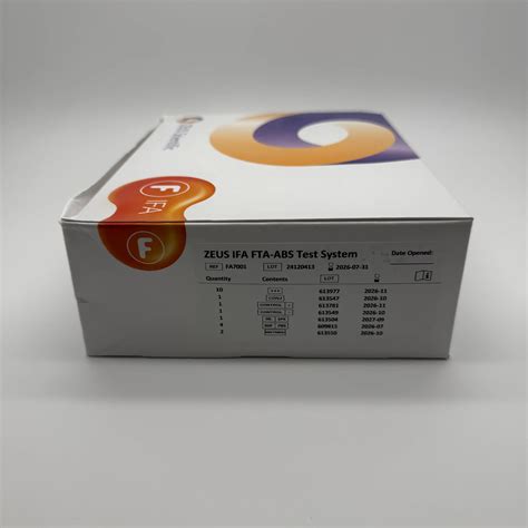 FTA-ABS Test System | Diagnóstico Confirmatorio De Sífilis ZEUS