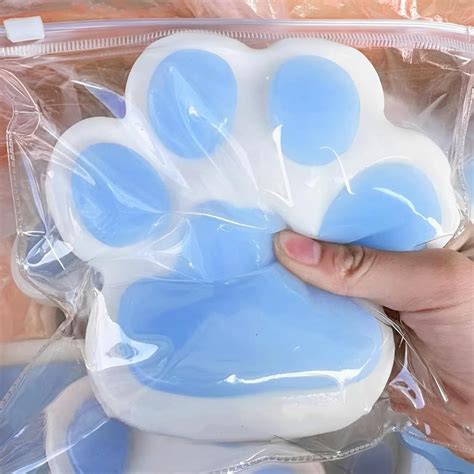 Axinyijia Taba Squishy Cat Paws, Large Paw Squeeze Toy, 15 cm Cat Paw ...