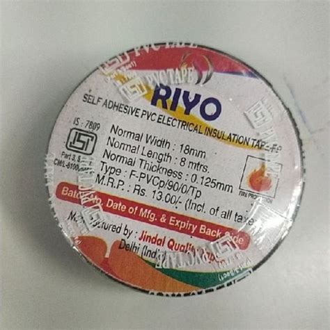 RIYO Self Adhesive PVC Electrical Insulation Tape Manufacturers and ...