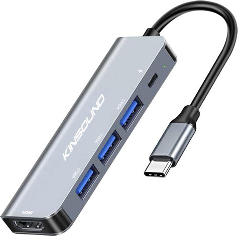 iBall USB Type-C to Multiport Adapter, HDMI 1080p @ 60Hz, USB 3.0 ...