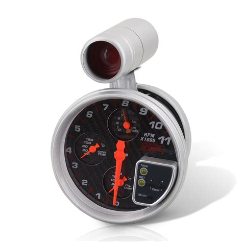 Buy AJP Distributors Universal JDM Sport 5" Carbon Fiber Face 4-in-1 ...