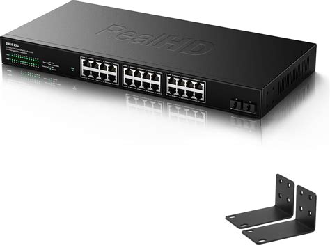 24 Port 2.5Gb Managed Ethernet Network Switch 24 x 2.5 Gigabit Base-T ...