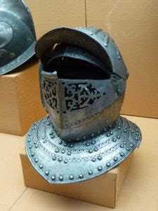 Examples of Burgonet- the extremely elaborate, Renaissance-era helmet ...