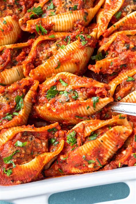 Stuffed Shells With Meat