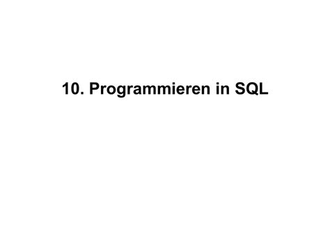 SQL Programmieren Anfanger 的图像结果