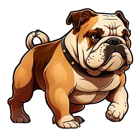 110 Cartoon Illustration Bulldog Logo Vector Graphic Free Download ...