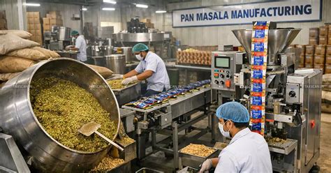 HSNS Cess on Pan Masala Manufacturing to Take Effect From February 1 ...
