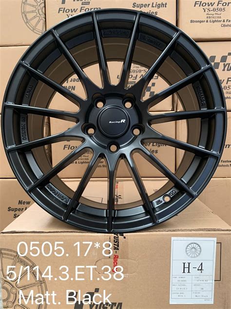 ล้อแม็กใหม่ RS05 - ขอบ17 - งานYUSTA - ( 17 x 5 รู 114 ) หน้ากว้าง 8 x 8 ...