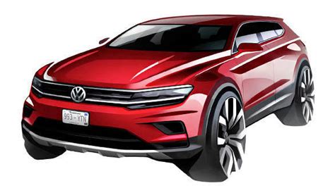 2017 Volkswagen Tiguan Allspace to debut at Detroit Motor Show - Overdrive