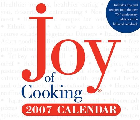 Buy Joy of Cooking: 2007 Day-to-Day Calendar Book Online at Low Prices ...