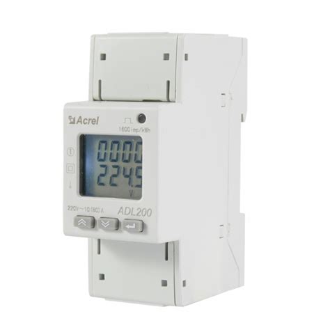 Class 1.0 80A Dc Kwh Meter Din Rail Single Phase Energy Meter