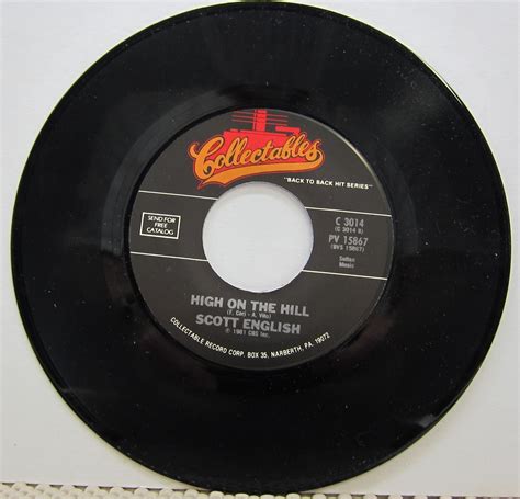 Scott English - High on the Hill & Louie Louie - Collectables 45 RPM 1981 | eBay
