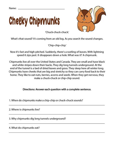 4th Grade Reading Worksheets Free - 10 Free PDF Printables | Printablee