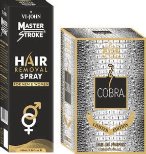 VI-JOHN Master Stroke Painless Hair Removal Spray For Chest, Arms and ...