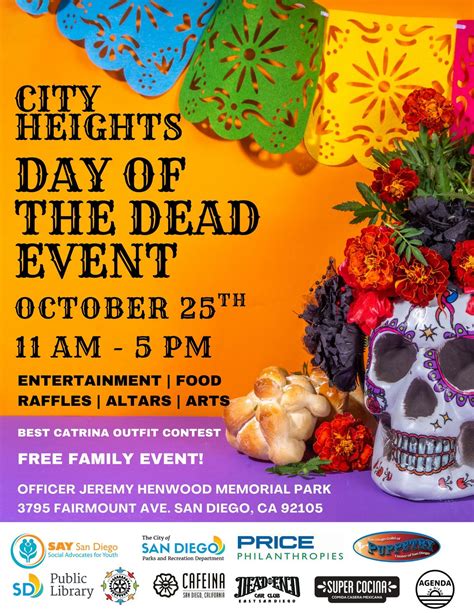 2025 City Heights Day of the Dead Celebration, Officer Jeremy Henwood ...