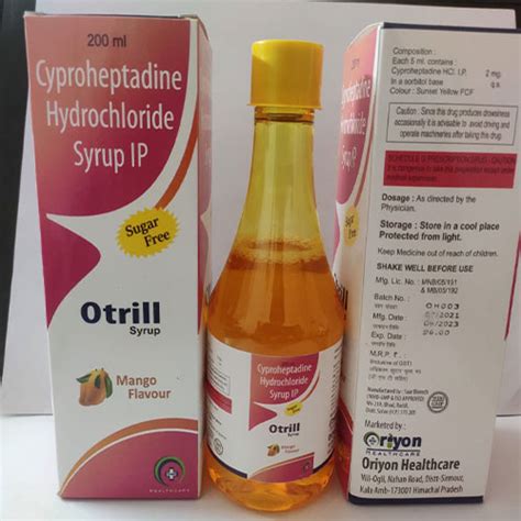 Otrill - Cyproheptadine Hydrochloride - Oriyon Healthcare