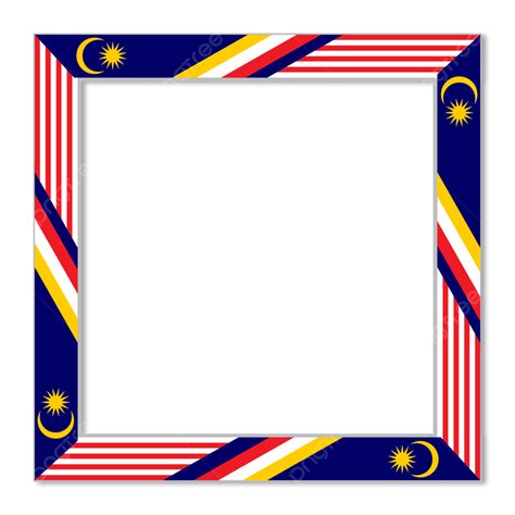 Frame Color Malaysia Flag, Malaysia, Photobox Photo, Malaysia Independence PNG and Vector with ...