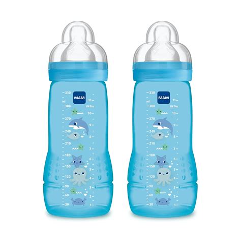 Mam 2 2nd Age 330ml Bottles 6 Months and + Model: India | Ubuy