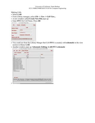 Cadence Simulation Tutorial 的图像结果