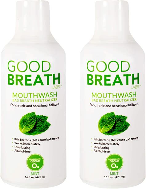 Amazon.com : Goodbreath Mouthwash - Mint Mouth Rinse for Chronic ...