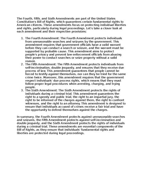 6th Amendment Search And Seizure