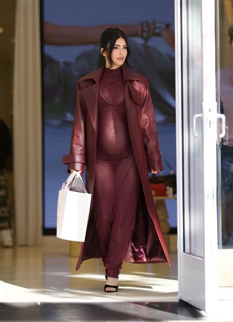 Pregnant MEGAN FOX Shopping at Revolve’s Holiday Shop at The Grove 11 ...