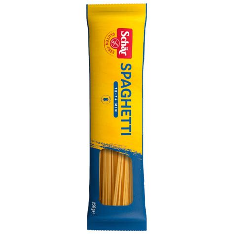 SCHAR PASTA SPAGHETTI GLUTEN FREE 250GR