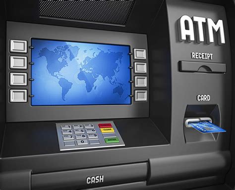 Premium Vector | Set of realistic atm machine isolated or atm bank cash ...