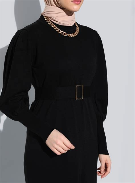 Black - Knit Dresses