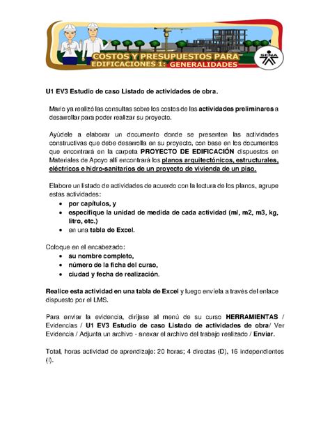 An U1n EV3n Evidenciandenproducton Estudiondencaso 376441 d048b044c ...