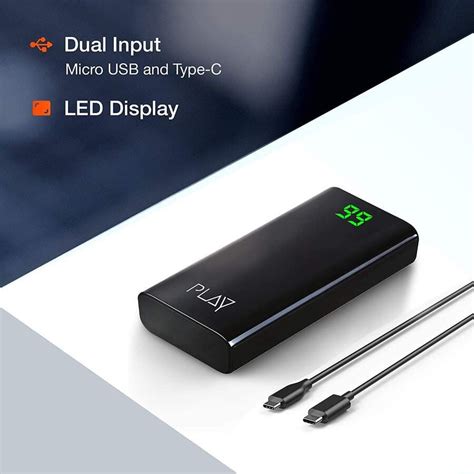 World Of PLAY PB100 10000mAh Ultra-Compact Li-Polymer Power Bank
