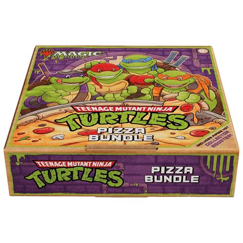 Magic: The Gathering | Teenange Mutant Ninja Turtles Pizza Box Bundle ...