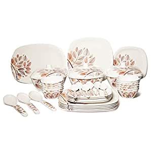 Bataniya Melamine Dinner Set of 40 PCS with Everlasting Shiny Print ...