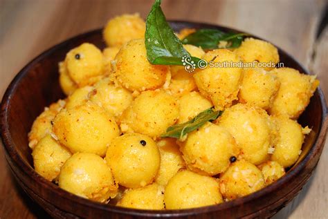 Corn flour kozhukattai | Maize flour mini spicy dumplings