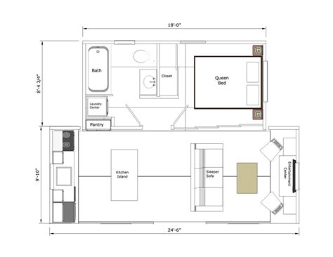 Tiny Houses Floor Plans